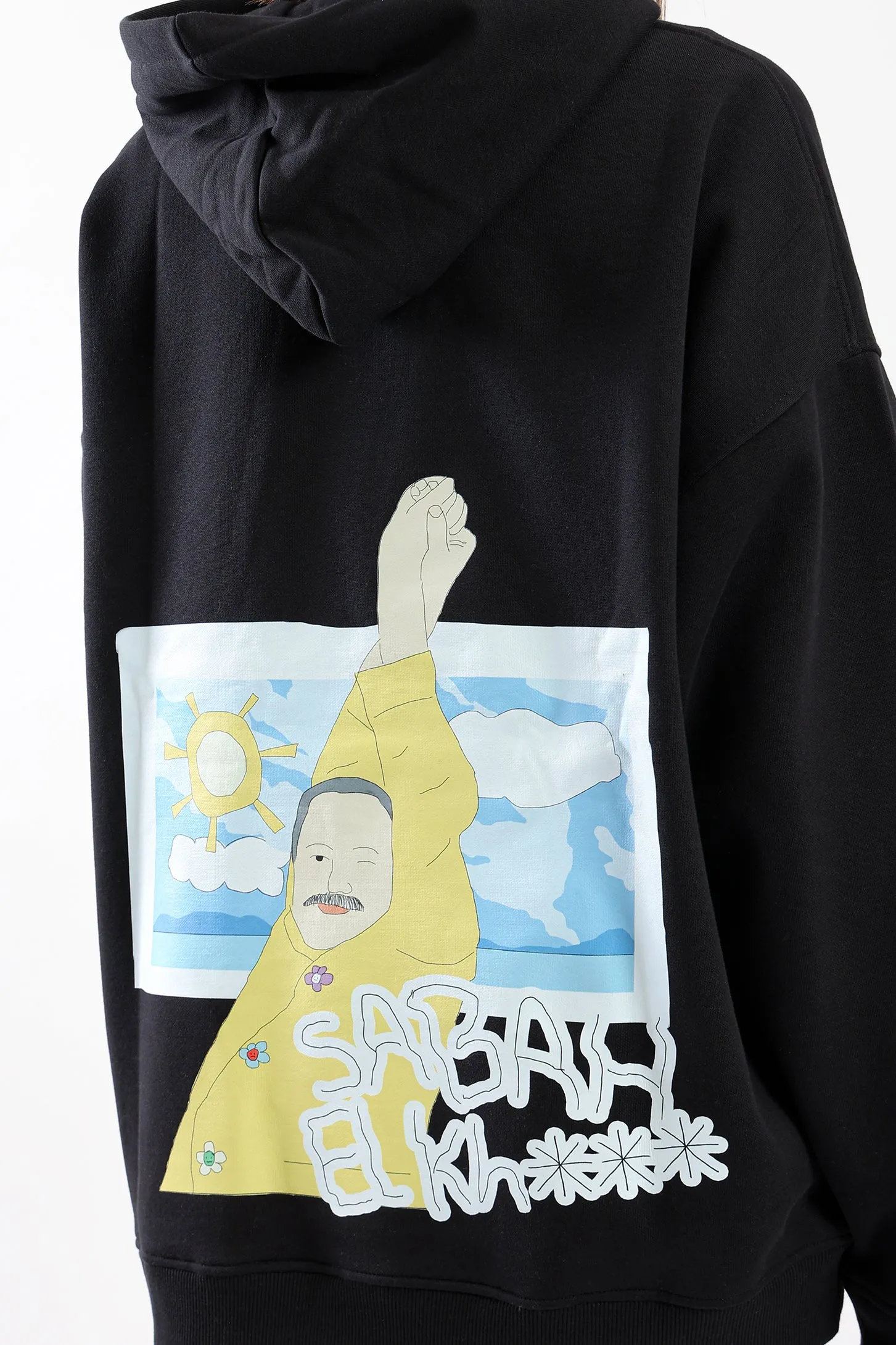 SABAH EL KH*** HOODIE - BLACK