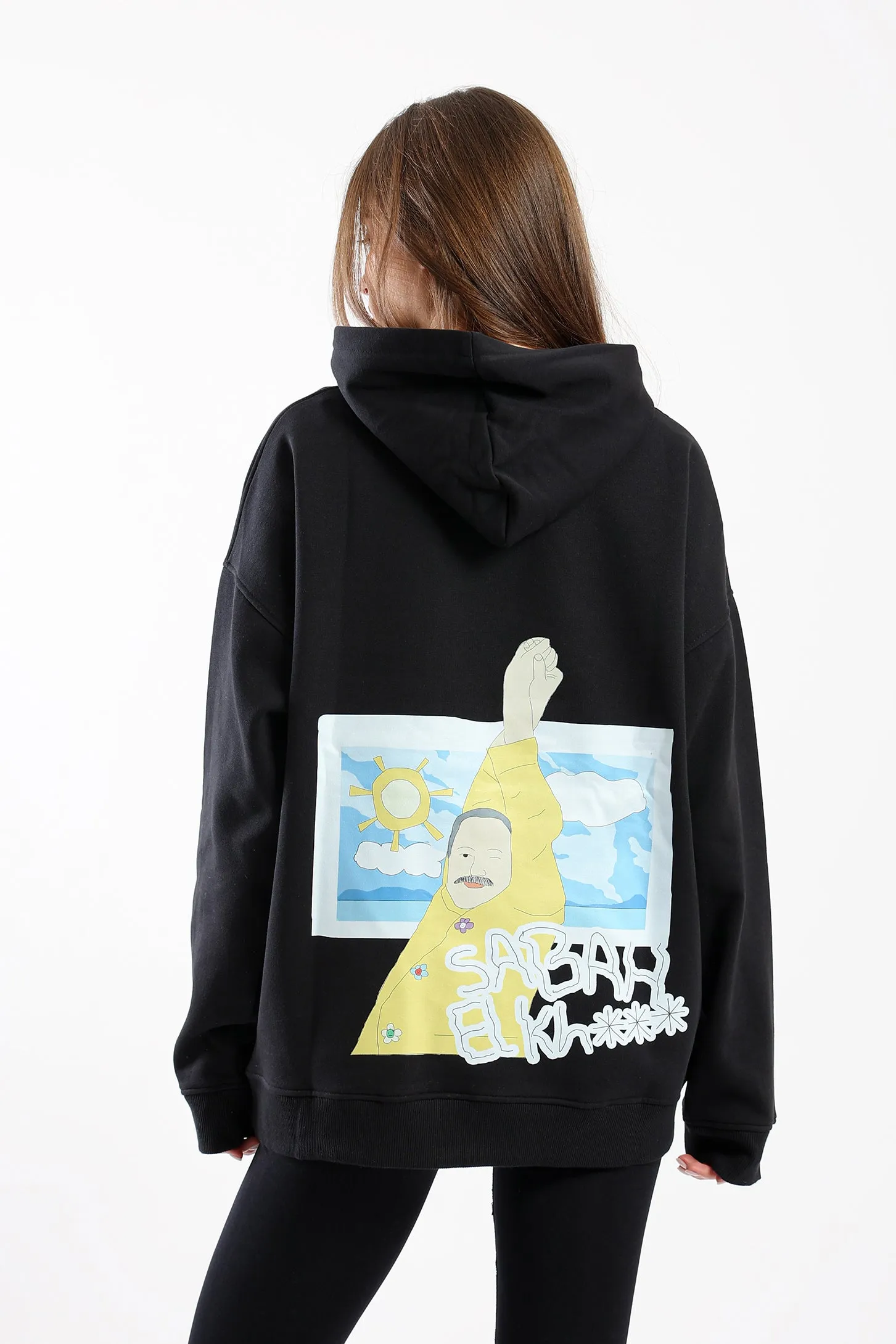 SABAH EL KH*** HOODIE - BLACK