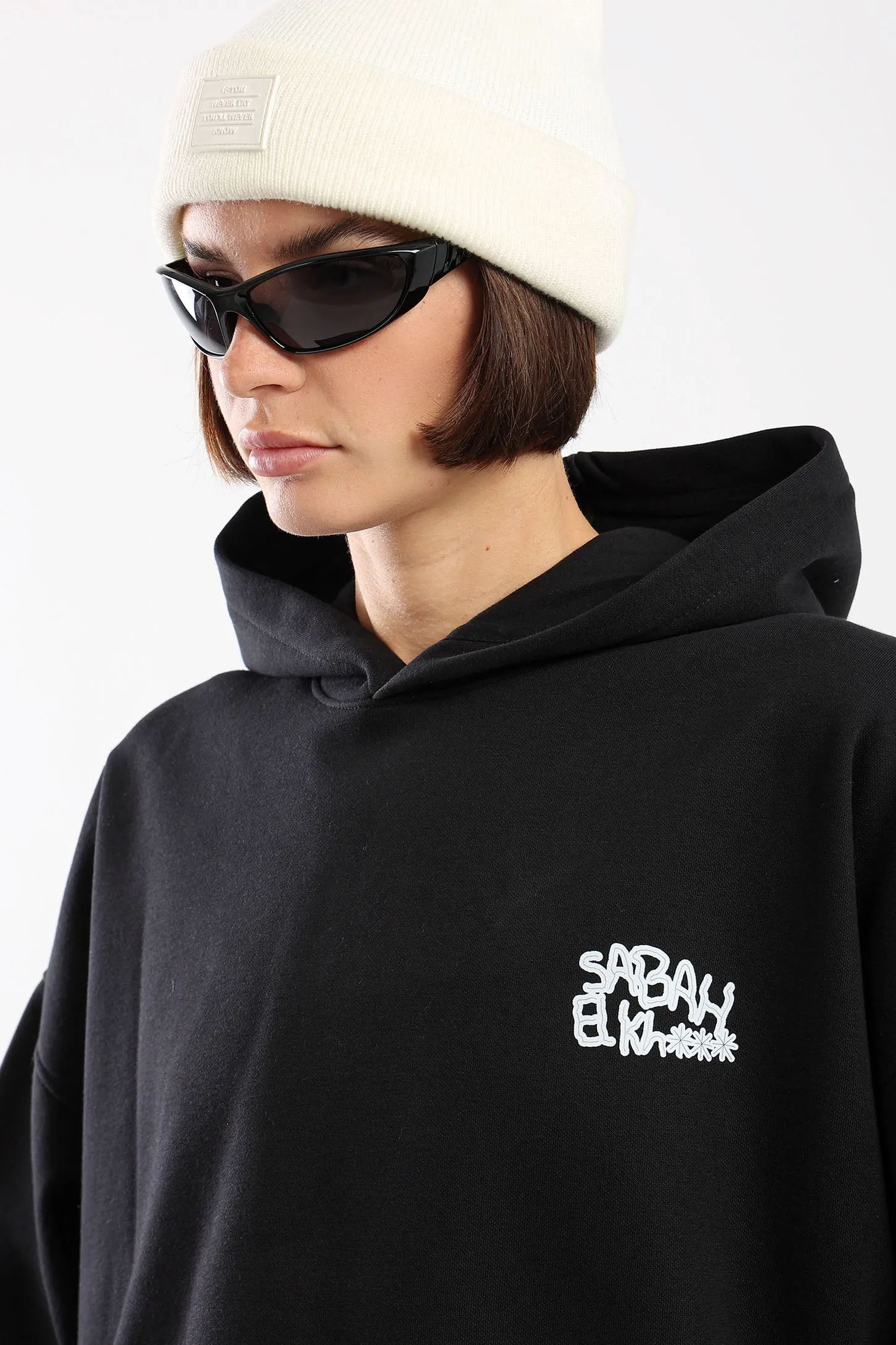 SABAH EL KH*** HOODIE - BLACK