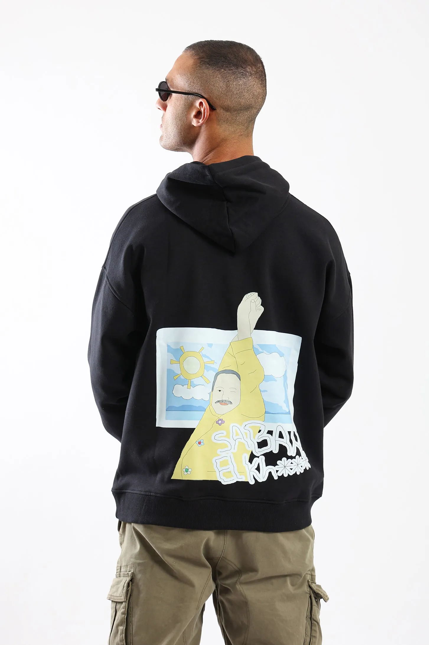 SABAH EL KH*** HOODIE - BLACK