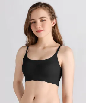 Slip On Seam Free Adjustable Straps Bralette