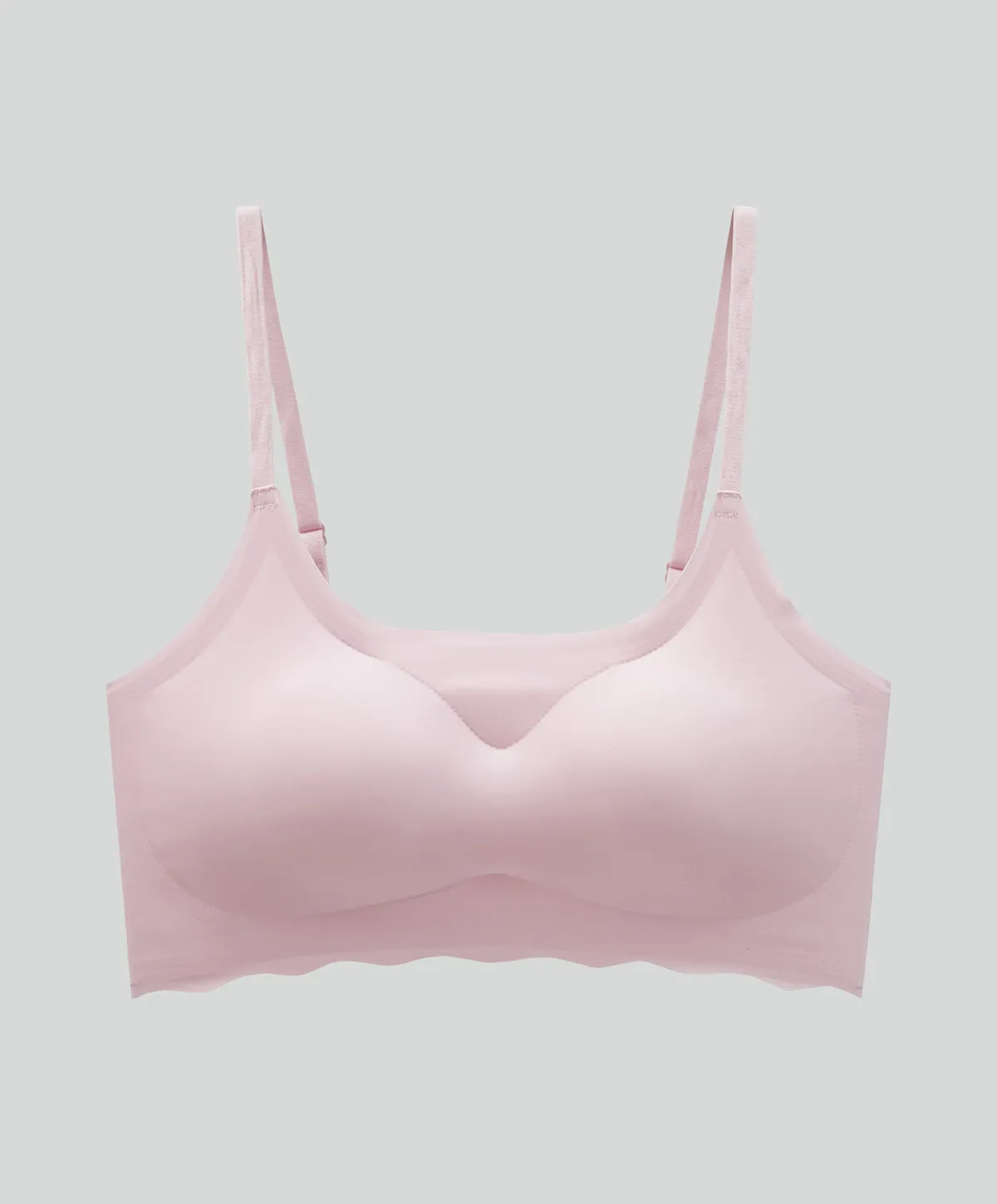 Slip On Seam Free Adjustable Straps Bralette