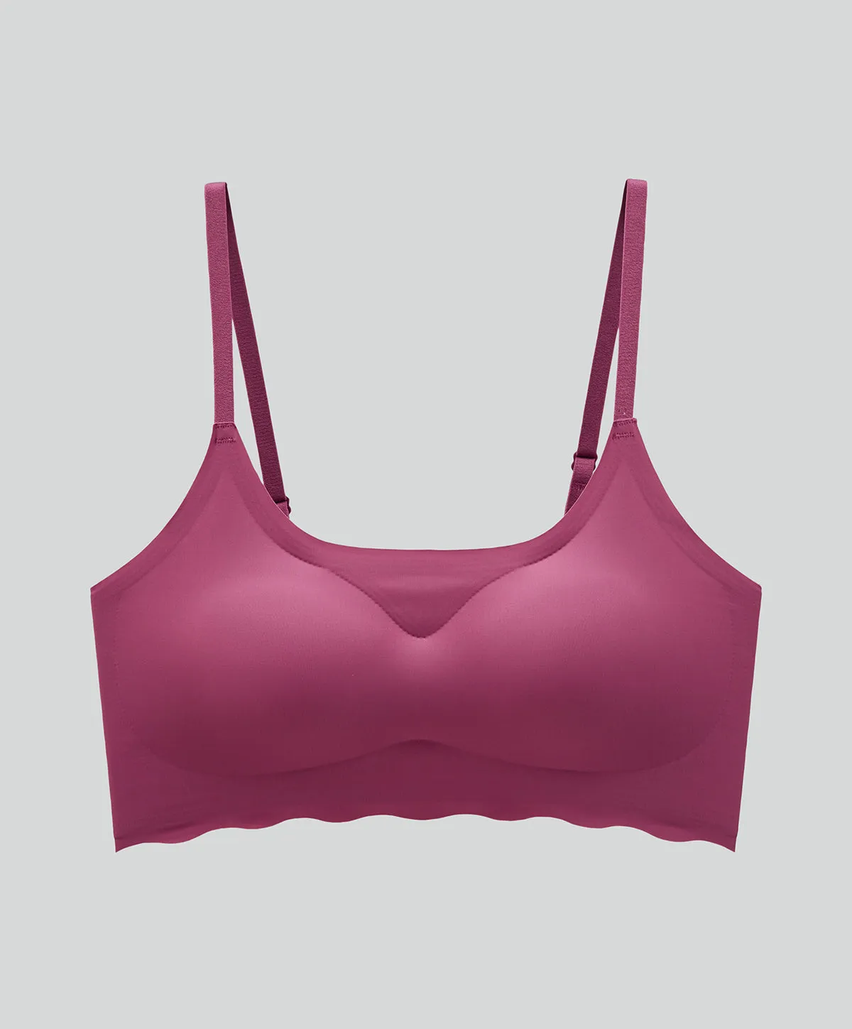 Slip On Seam Free Adjustable Straps Bralette