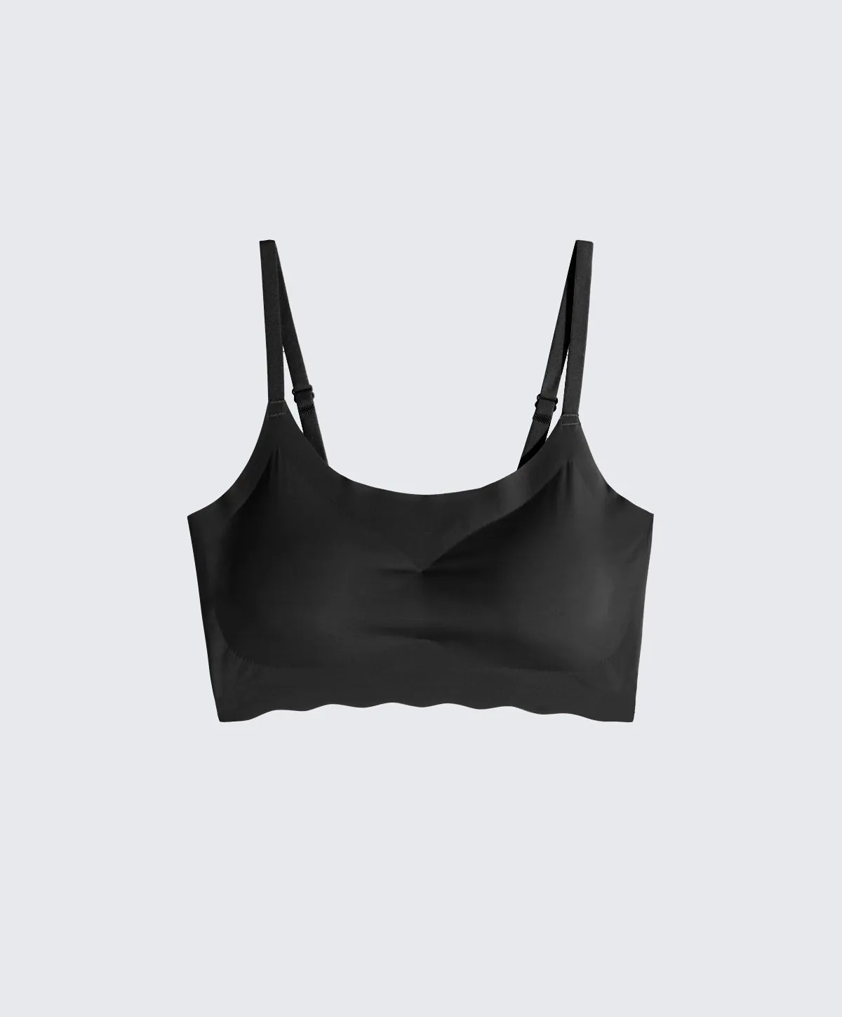 Slip On Seam Free Adjustable Straps Bralette