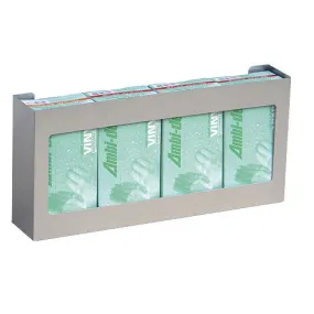 Stainless Steel Glove Box Holder (Quadruple)