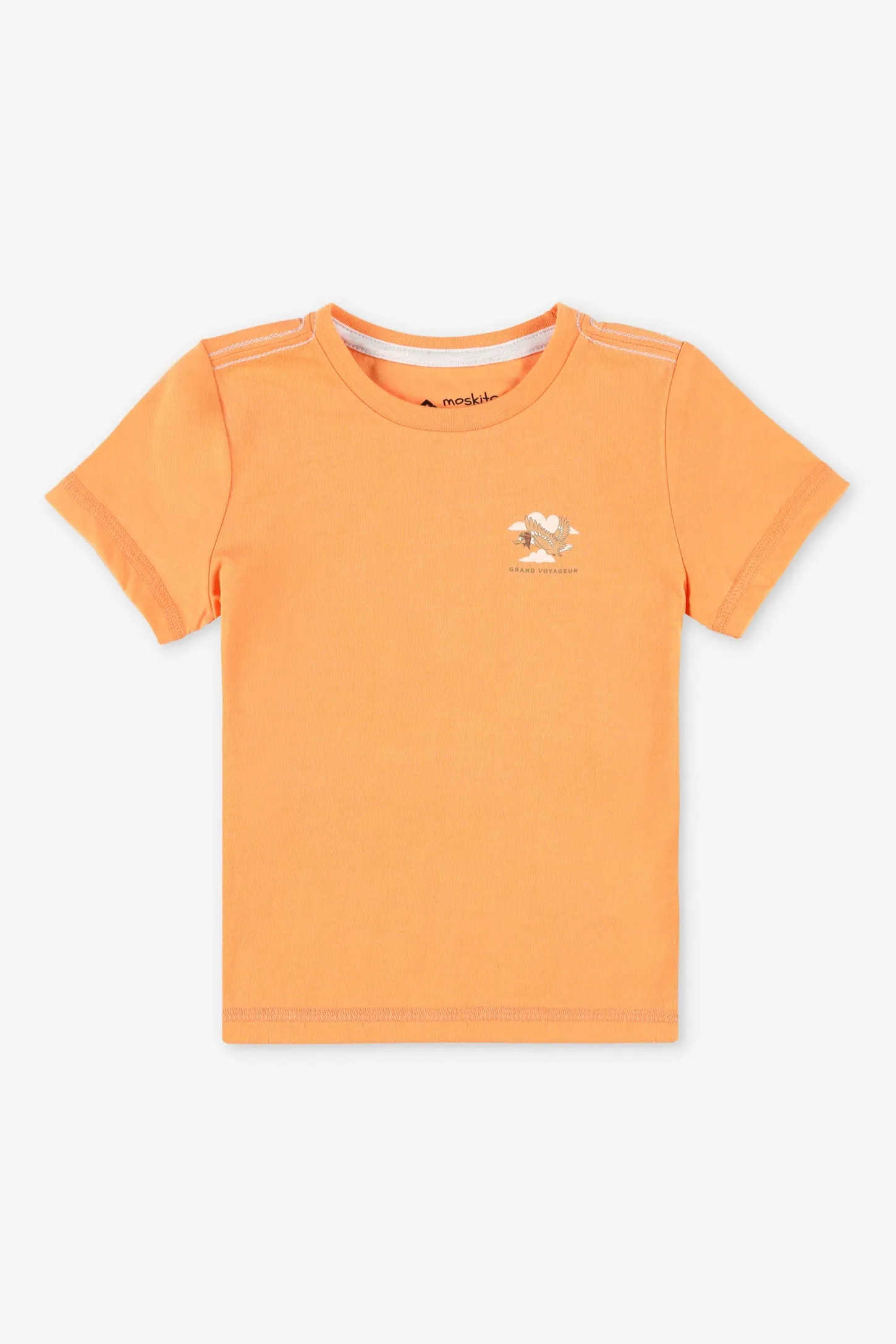 T-shirt col rond coton bio BM, 2T-3T - Bébé garon