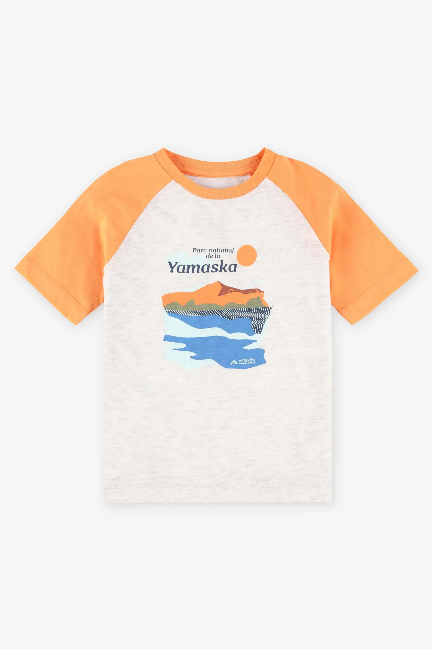 T-shirt col rond coton bio BM - Enfant garon