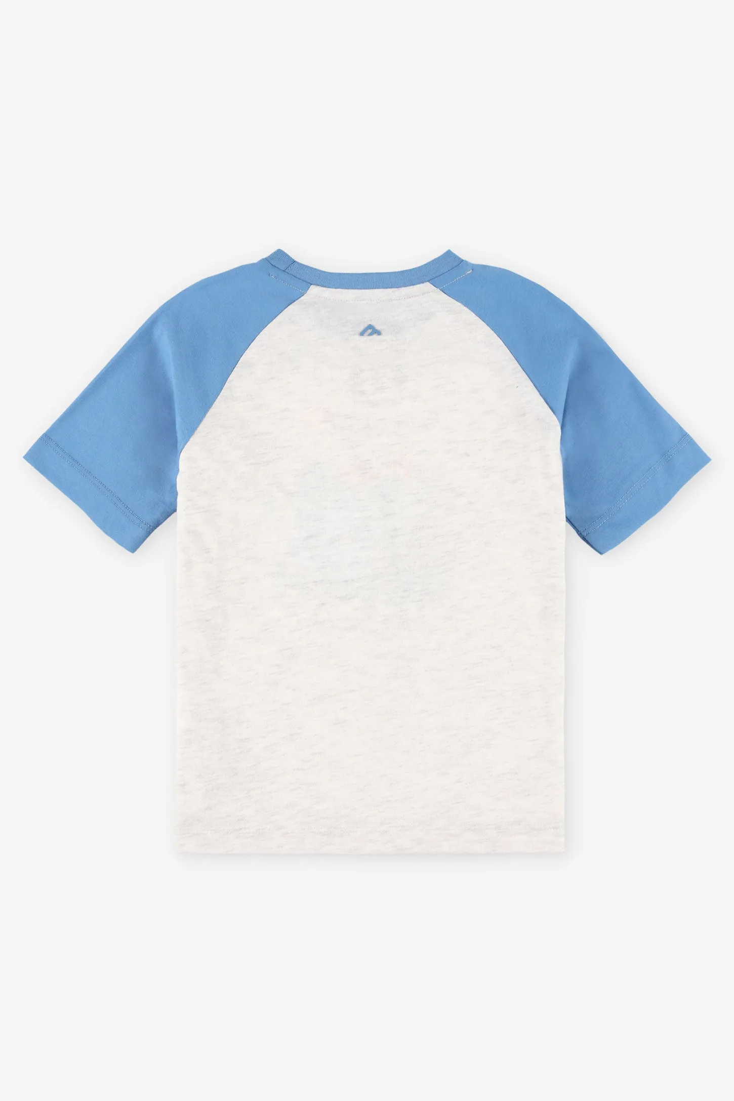 T-shirt col rond coton bio BM - Enfant garon