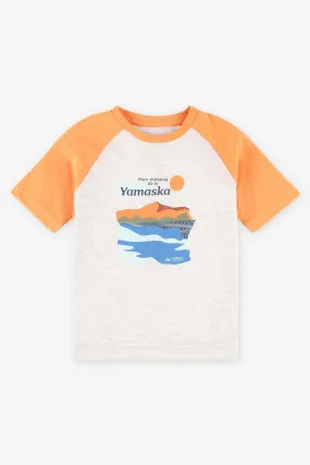 T-shirt col rond coton bio BM - Enfant garon