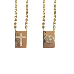 Tag Escapular Anne Chain Necklace
