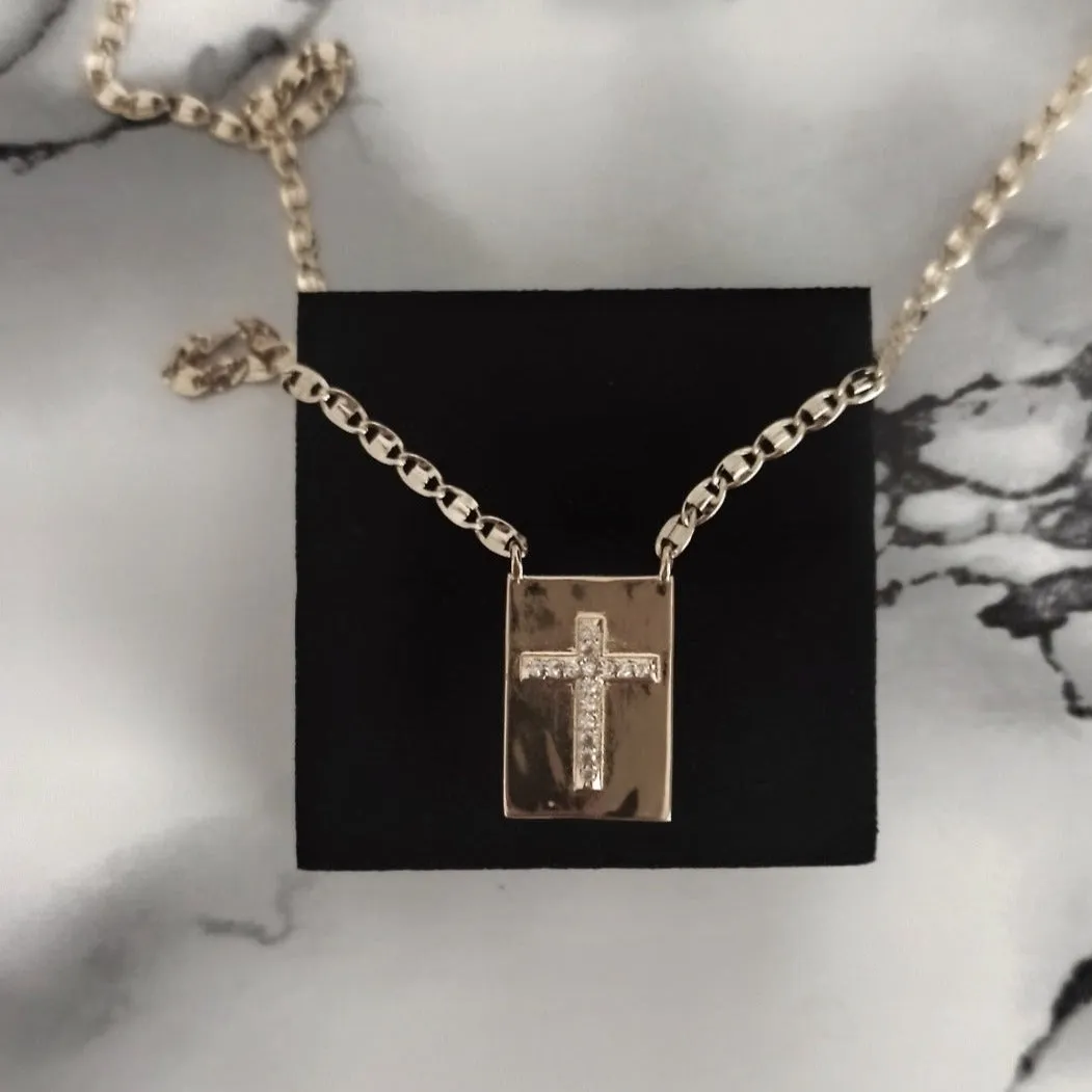 Tag Escapular Anne Chain Necklace