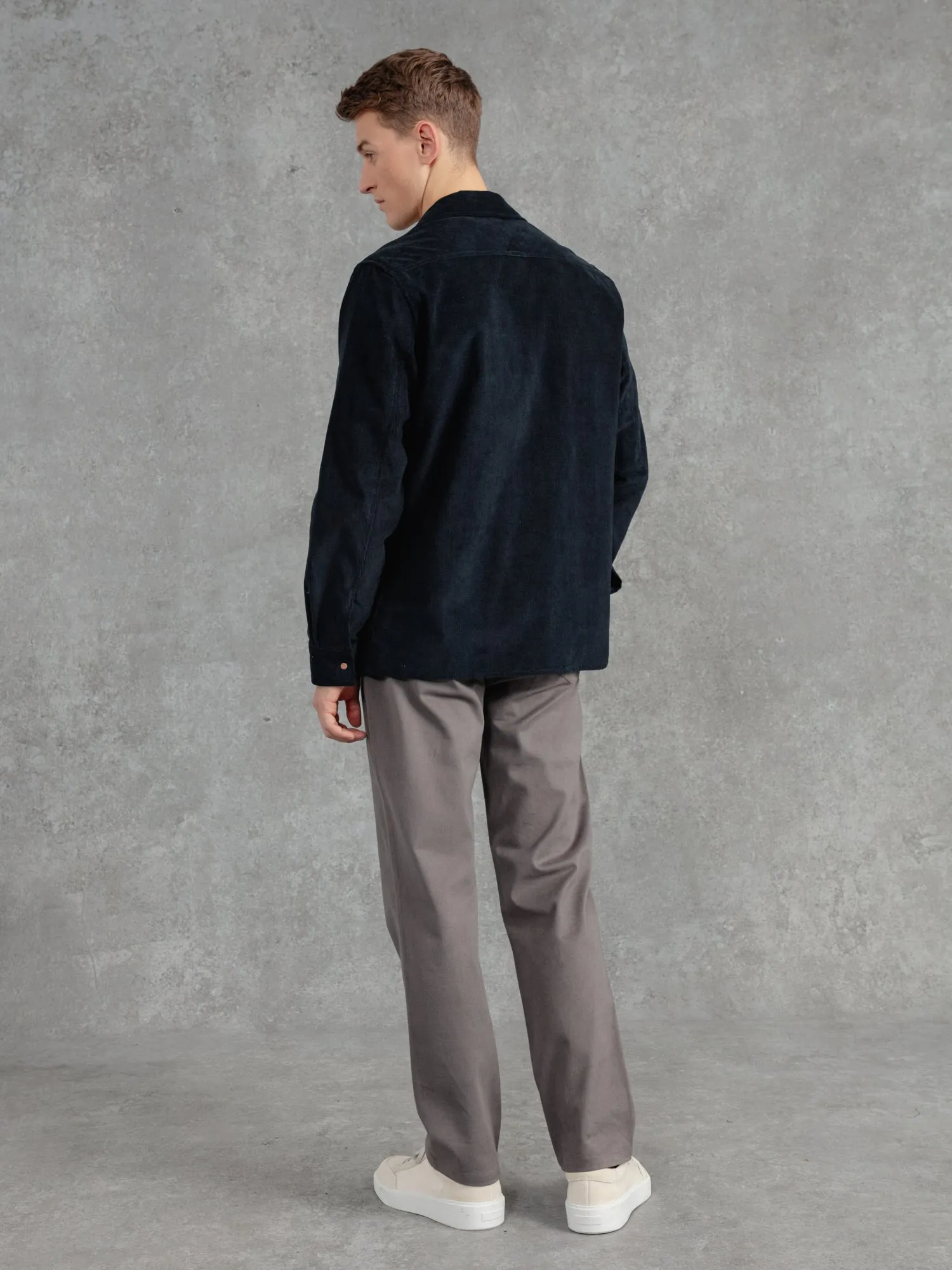 The Cord Saint Studded Shirt - Ink