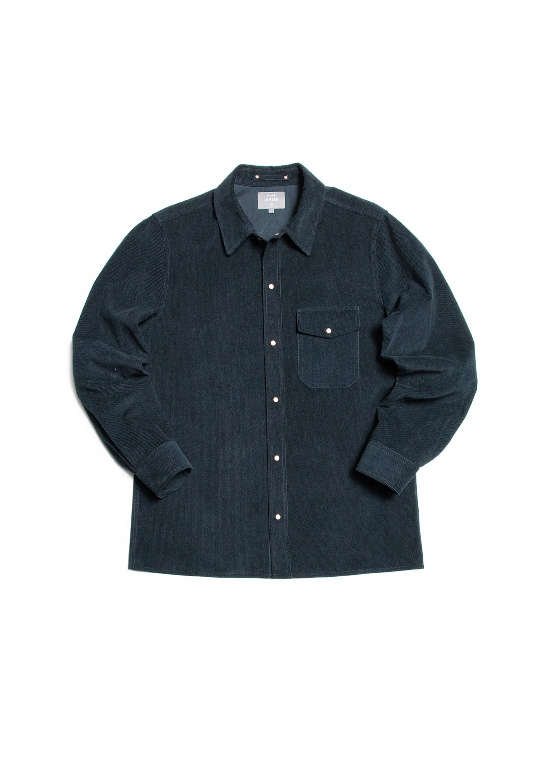 The Cord Saint Studded Shirt - Ink