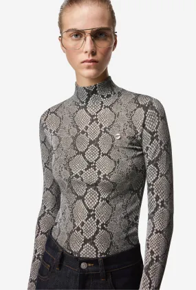 Tight High Neck Top