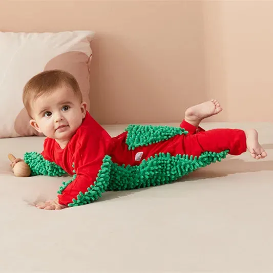 TinyTidy™ Baby Uniform Mopping Jumpsuit
