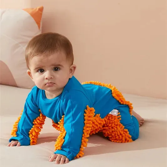 TinyTidy™ Baby Uniform Mopping Jumpsuit