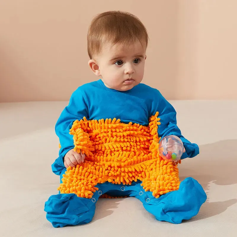 TinyTidy™ Baby Uniform Mopping Jumpsuit