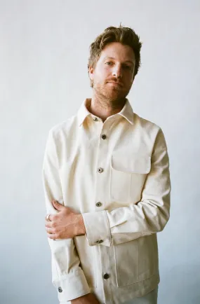 Unisex Jacket  No. 001 - The Chore Coat in Natural