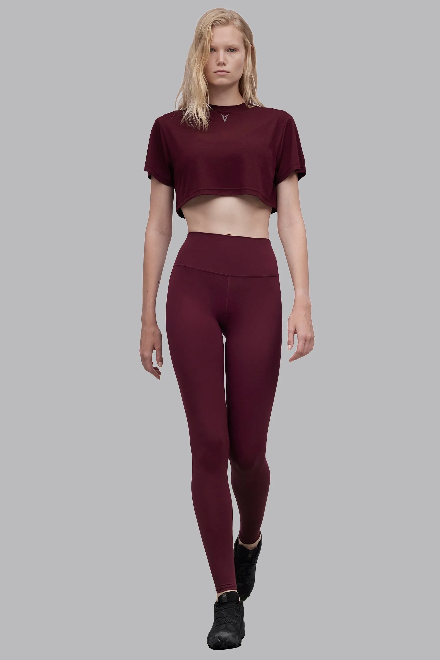 V_SCULPT® LEGGINGS - Burgundy