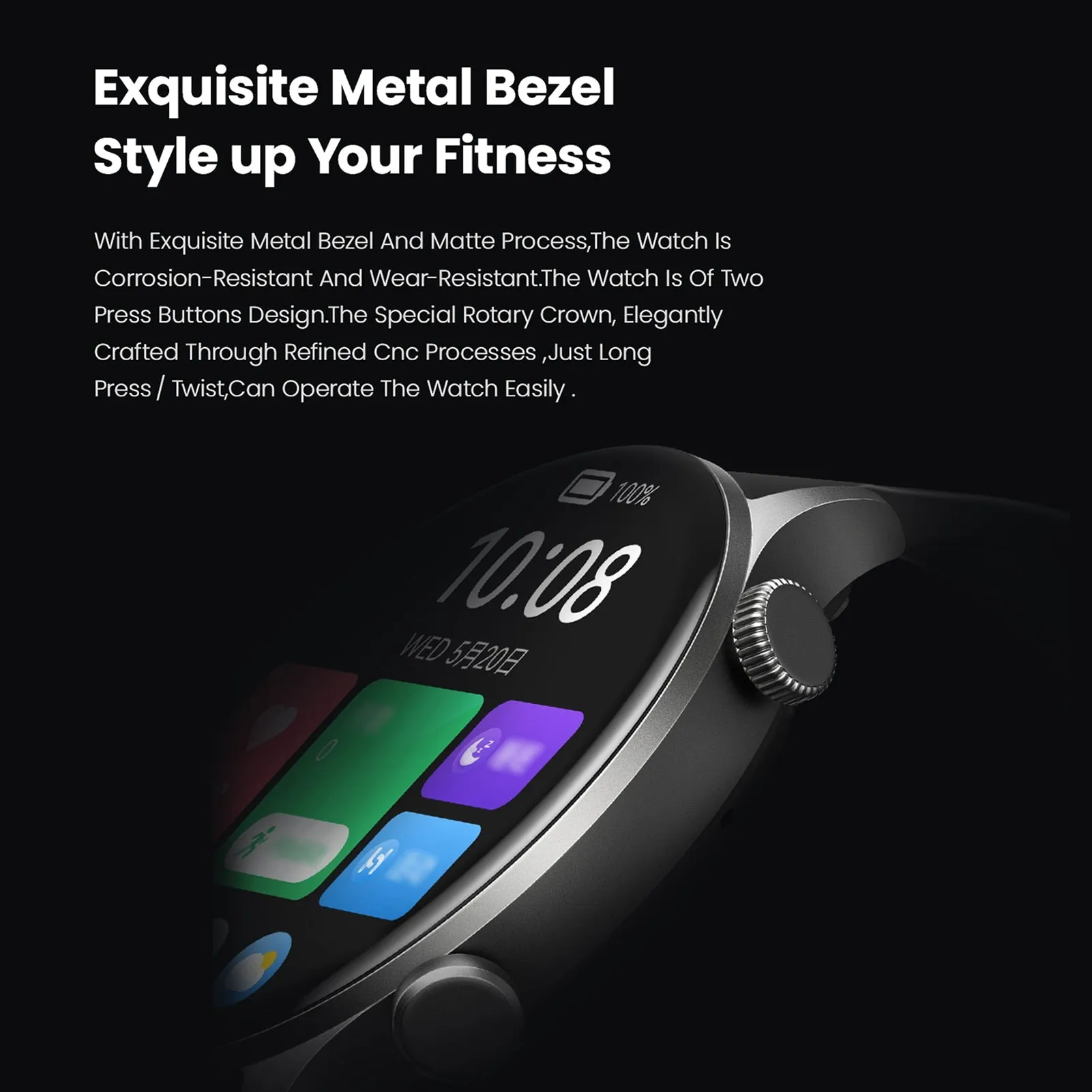 Waterproof HAYLOU Solar Plus RT3 Smart Watch