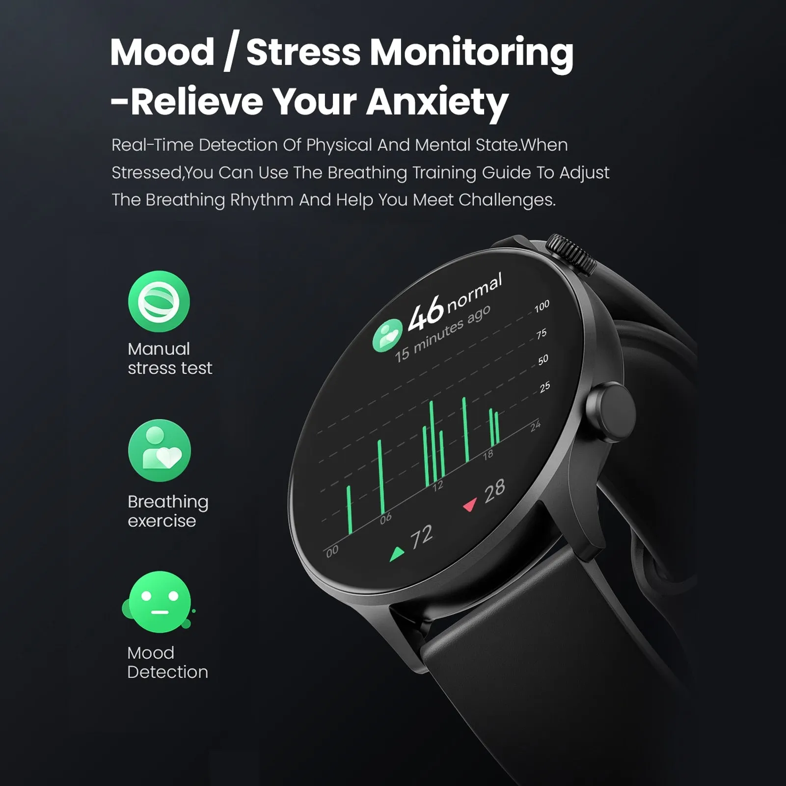 Waterproof HAYLOU Solar Plus RT3 Smart Watch